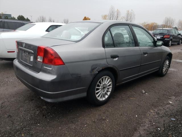 2HGES16365H033032 - 2005 HONDA CIVIC DX V GRAY photo 4