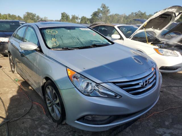 5NPEC4AC2EH872364 - 2014 HYUNDAI SONATA SE SILVER photo 1