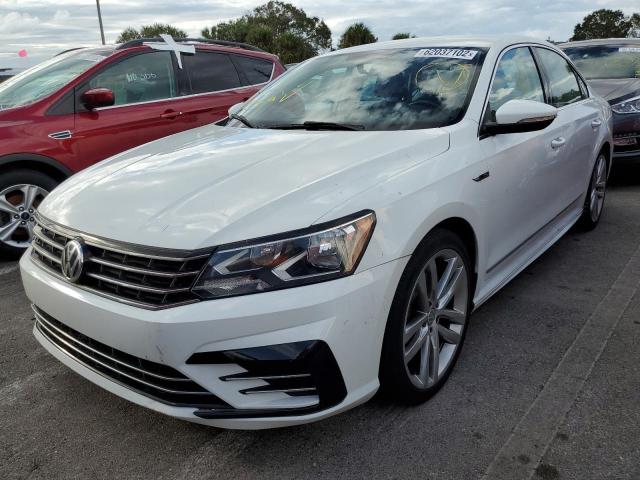 1VWDT7A37HC034342 - 2017 VOLKSWAGEN PASSAT R-L WHITE photo 2