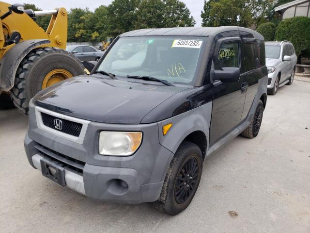 5J6YH28305L008637 - 2005 HONDA ELEMENT LX BLACK photo 2