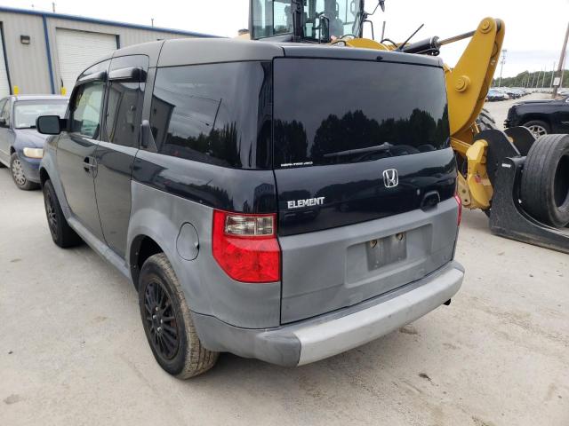 5J6YH28305L008637 - 2005 HONDA ELEMENT LX BLACK photo 3