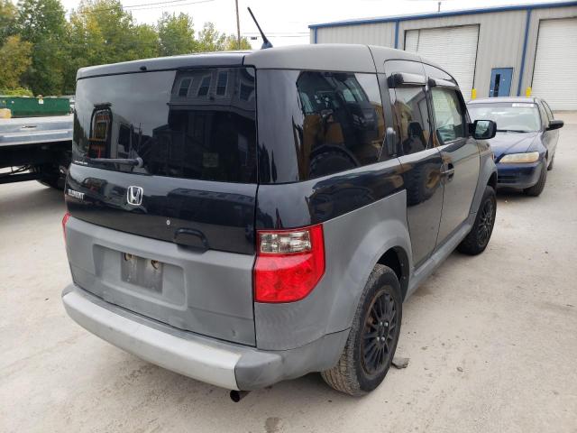 5J6YH28305L008637 - 2005 HONDA ELEMENT LX BLACK photo 4