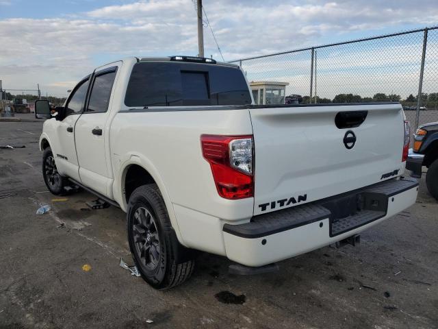 1N6AA1E50KN505101 - 2019 NISSAN TITAN SV WHITE photo 3