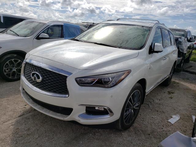 5N1DL0MMXKC569103 - 2019 INFINITI QX60 LUXE WHITE photo 2