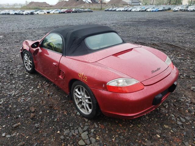 WP0CA29863U623120 - 2003 PORSCHE BOXSTER RED photo 3