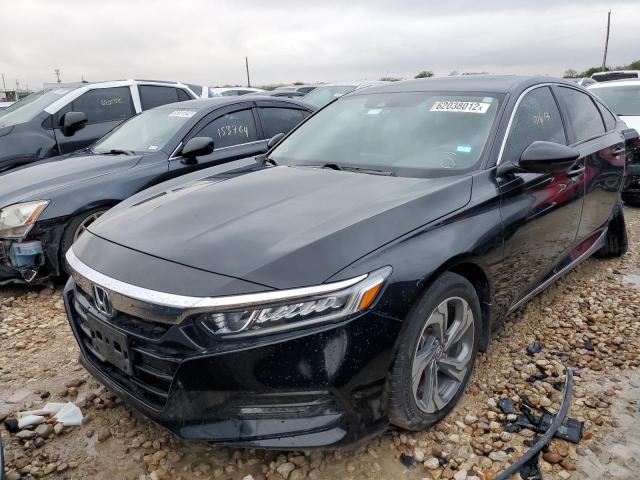 1HGCV1F54JA184024 - 2018 HONDA ACCORD EXL CHARCOAL photo 2