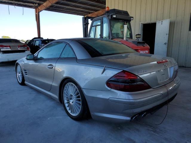 WDBSK74F13F048973 - 2003 MERCEDES-BENZ SL 55 AMG SILVER photo 3