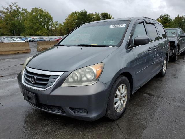 5FNRL3H62AB014039 - 2010 HONDA ODYSSEY EX GRAY photo 2