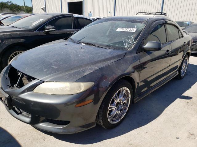 1YVHP80C255M59414 - 2005 MAZDA 6 I GRAY photo 2