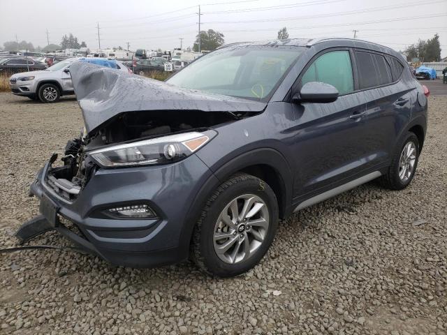 KM8J3CA42JU738841 - 2018 HYUNDAI TUCSON SEL GRAY photo 2