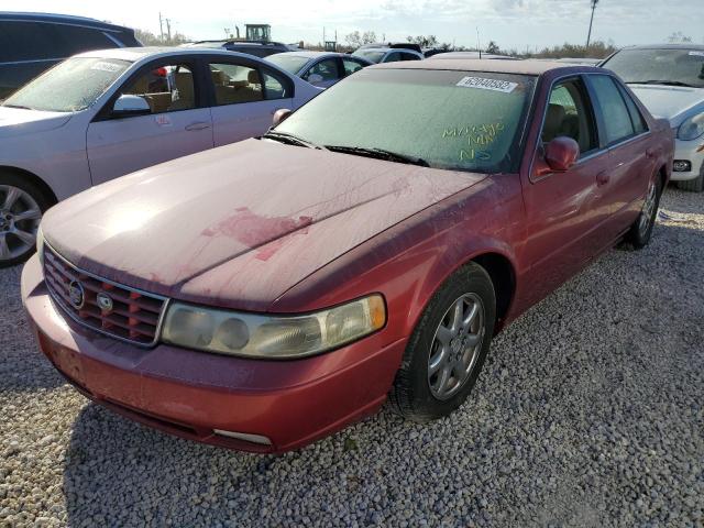 1G6KS54Y33U117118 - 2003 CADILLAC SEVILLE SL RED photo 2