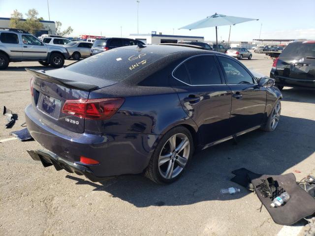 JTHBF5C29C5173829 - 2012 LEXUS IS 250 BLUE photo 4