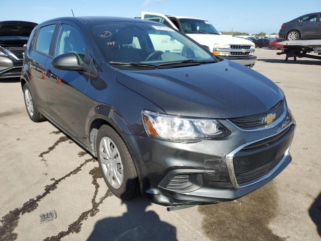 1G1JG6SB4L4132380 - 2020 CHEVROLET SONIC CHARCOAL photo 1