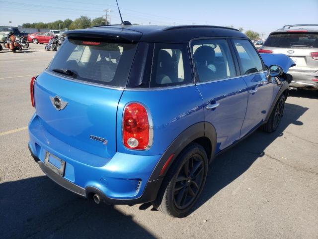 WMWZC3C52DWP22285 - 2013 MINI COOPER S C BLUE photo 4