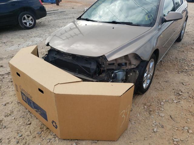 1G1ZH57B38F212803 - 2008 CHEVROLET MALIBU 1LT 金色 照片 9