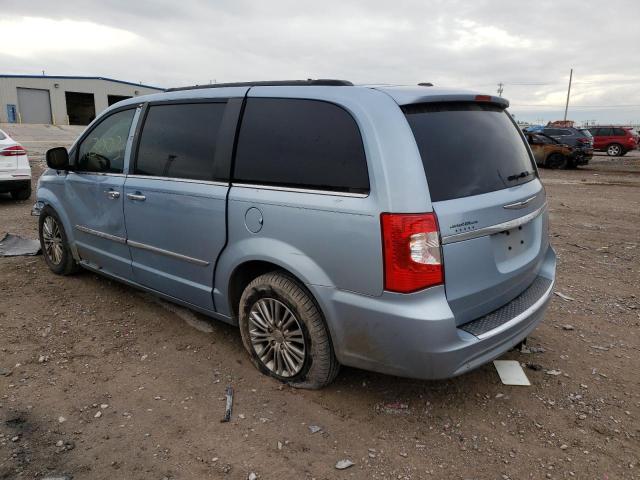 2C4RC1CG0DR569746 - 2013 CHRYSLER TOWN & COU BLUE photo 3