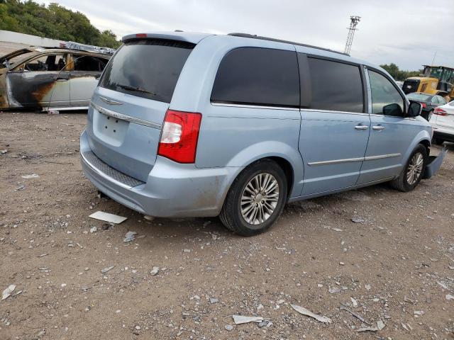 2C4RC1CG0DR569746 - 2013 CHRYSLER TOWN & COU BLUE photo 4