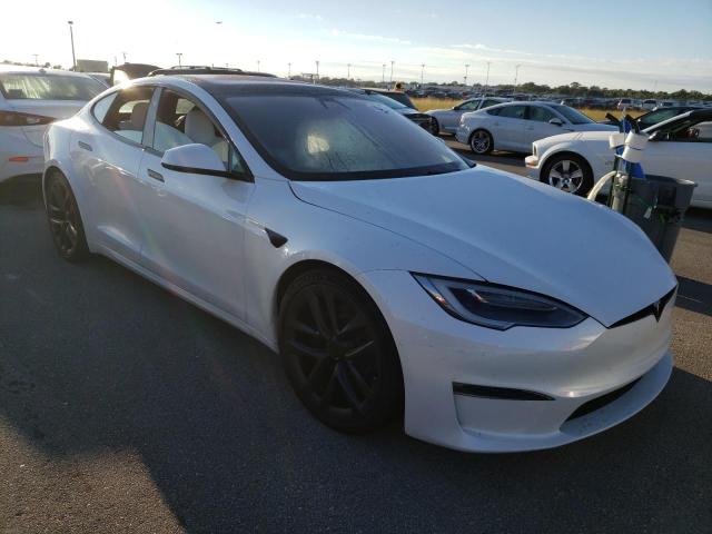 5YJSA1E53NF470516 - 2022 TESLA MODEL S Ağ foto 1