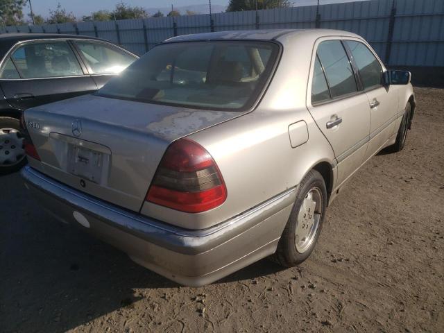 WDBHA29G1WA529034 - 1998 MERCEDES-BENZ C-CLASS GOLD photo 4