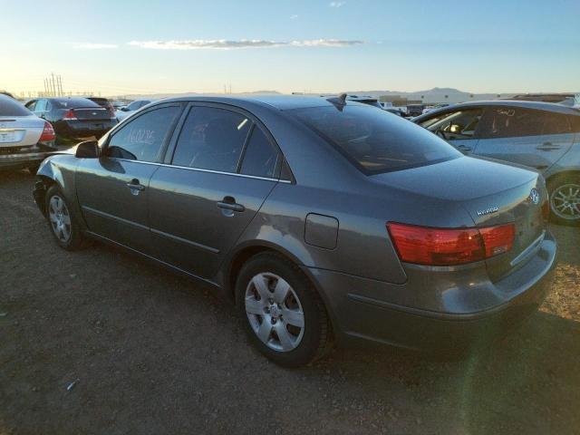 5NPET46C99H442376 - 2009 HYUNDAI SONATA GLS GRAY photo 3