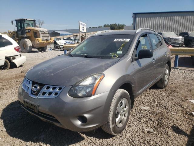 JN8AS5MV2FW255468 - 2015 NISSAN ROGUE SELE GRAY photo 2