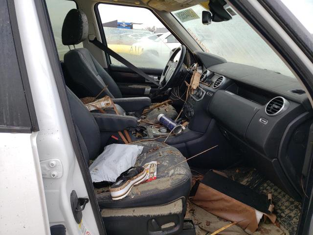 SALAK2V61EA717685 - 2014 LAND ROVER LR4 HSE LU WHITE photo 5