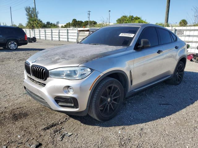 5UXKU0C58G0F92540 - 2016 BMW X6 SDRIVE3 GRAY photo 2