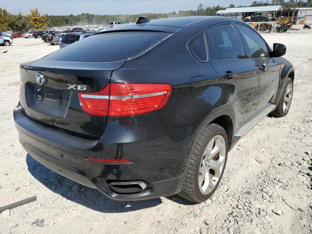 5UXFG8C51BLZ95836 - 2011 BMW X6 XDRIVE5 BLACK photo 4