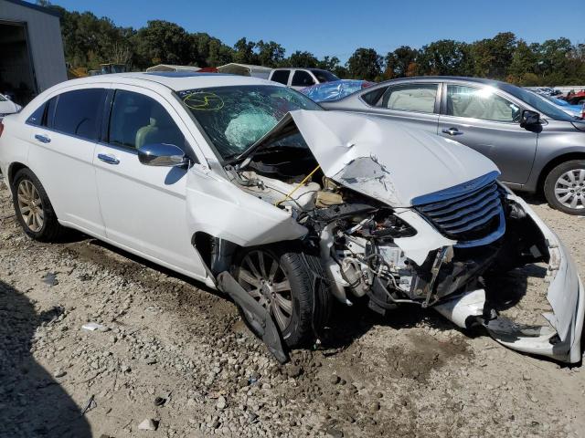 1C3CCBCG8DN579986 - 2013 CHRYSLER 200 LIMITE WHITE photo 1