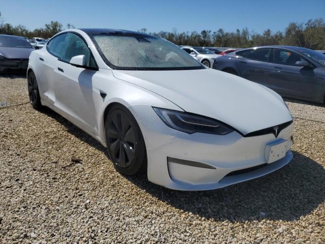 5YJSA1E56NF468002 - 2022 TESLA MODEL S Blanco foto 1