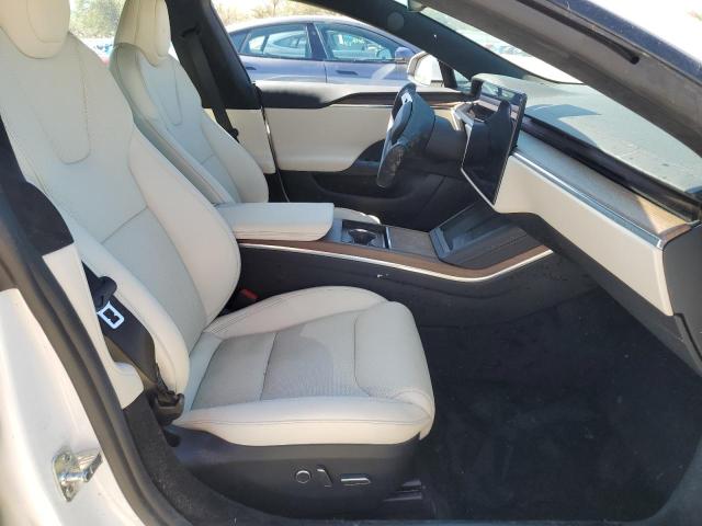 5YJSA1E56NF468002 - 2022 TESLA MODEL S Blanco foto 5