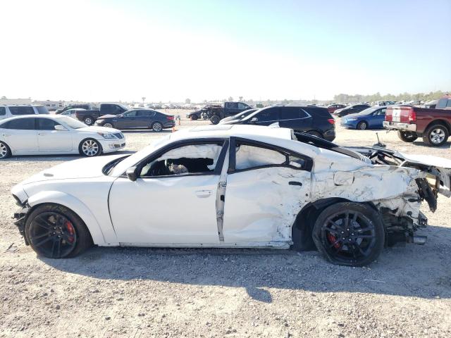 2C3CDXL98LH180952 - 2020 DODGE CHARGER SR WHITE photo 9