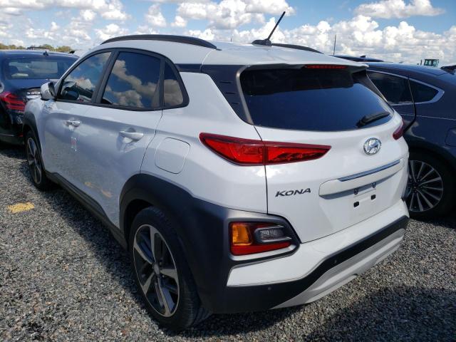 KM8K53A59JU171549 - 2018 HYUNDAI KONA ULTIM WHITE photo 3