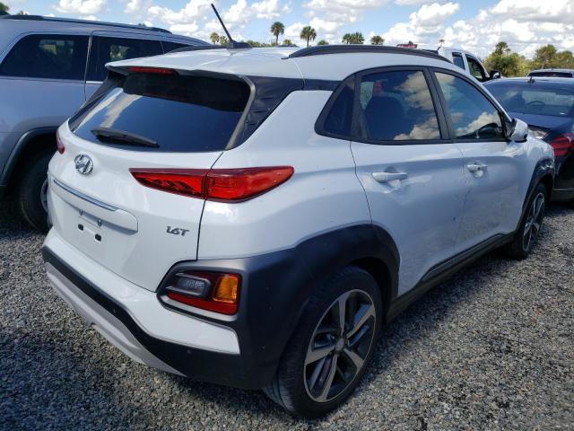 KM8K53A59JU171549 - 2018 HYUNDAI KONA ULTIM WHITE photo 4