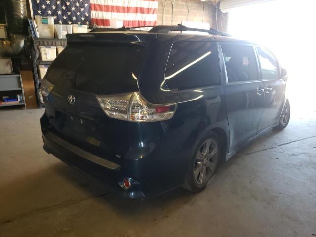 5TDXK3DC7CS226598 - 2012 TOYOTA SIENNA SPO BLUE photo 4