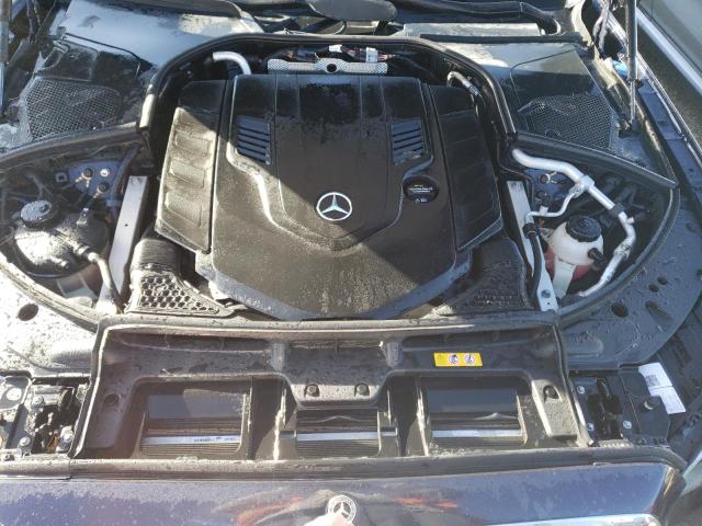 W1K6G7GB0NA100449 - 2022 MERCEDES-BENZ S 580 4MAT BLUE photo 7