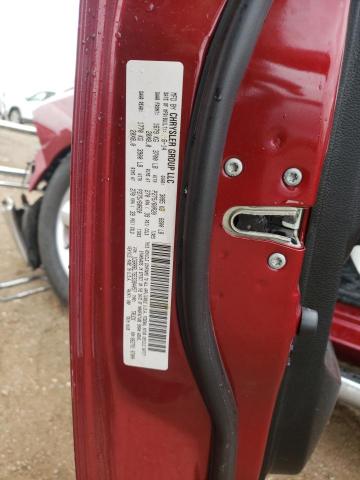 1C6RR6LT5ES384057 - 2014 RAM 1500 SLT RED photo 10