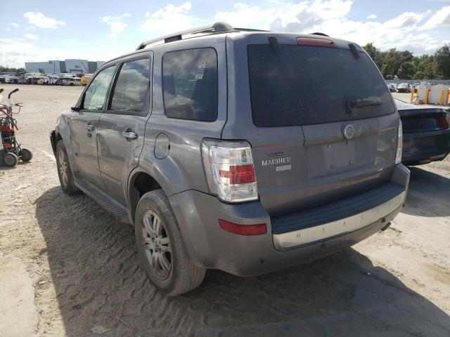 4M2CU87188KJ51483 - 2008 MERCURY MARINER PR GRAY photo 3