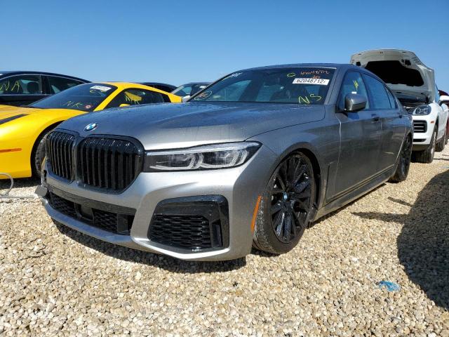 WBA7T2C05MCE46226 - 2021 BMW 740 I GRAY photo 2