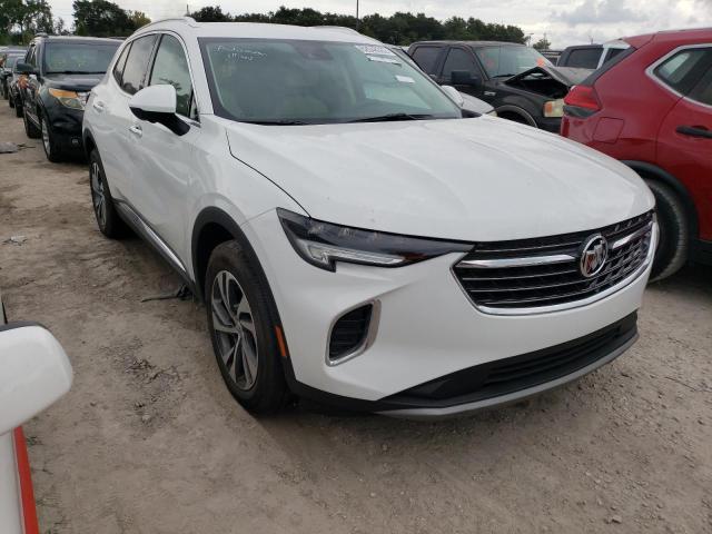 LRBFZNR49ND050834 - 2022 BUICK ENVISION E WHITE photo 1