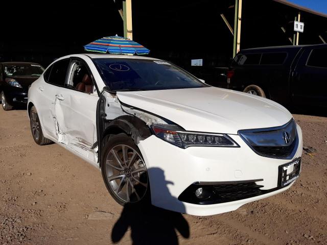 19UUB2F71HA006196 - 2017 ACURA TLX ADVANC WHITE photo 1