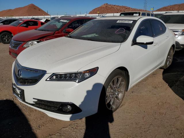 19UUB2F71HA006196 - 2017 ACURA TLX ADVANC WHITE photo 2