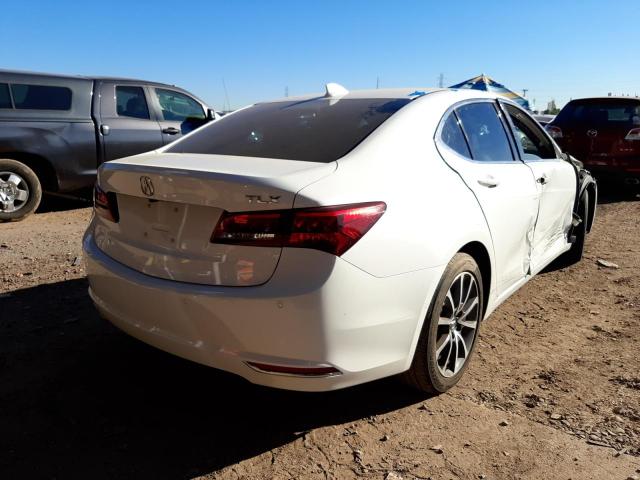 19UUB2F71HA006196 - 2017 ACURA TLX ADVANC WHITE photo 4