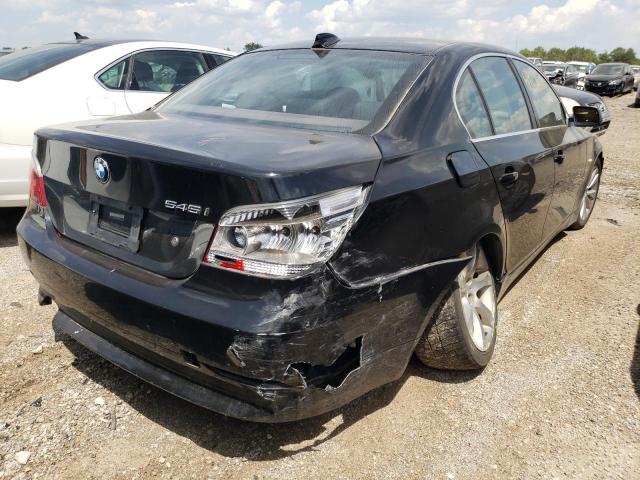 WBANB33524B110791 - 2004 BMW 545 I BLACK photo 4