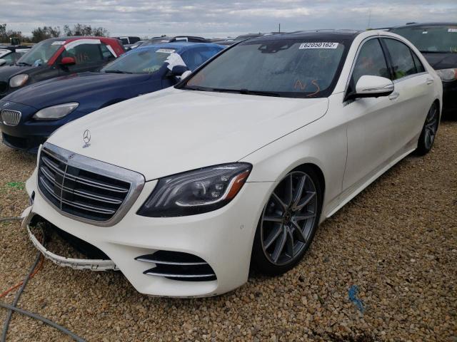 WDDUG8DB4LA502179 - 2020 MERCEDES-BENZ S 560 WHITE photo 2