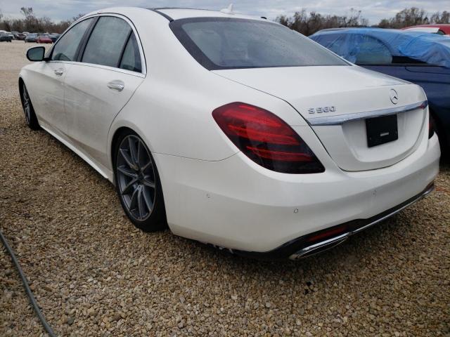 WDDUG8DB4LA502179 - 2020 MERCEDES-BENZ S 560 WHITE photo 3