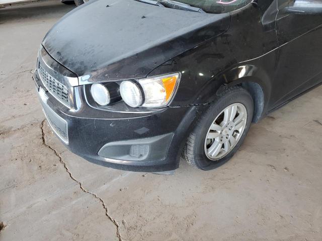 1G1JC6SH3C4179156 - 2012 CHEVROLET SONIC BLACK photo 9