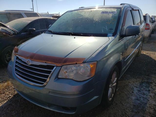 2A8HR54109R649169 - 2009 CHRYSLER TOWN & COU BLUE photo 2