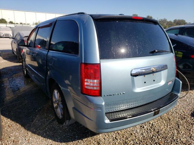 2A8HR54109R649169 - 2009 CHRYSLER TOWN & COU BLUE photo 3