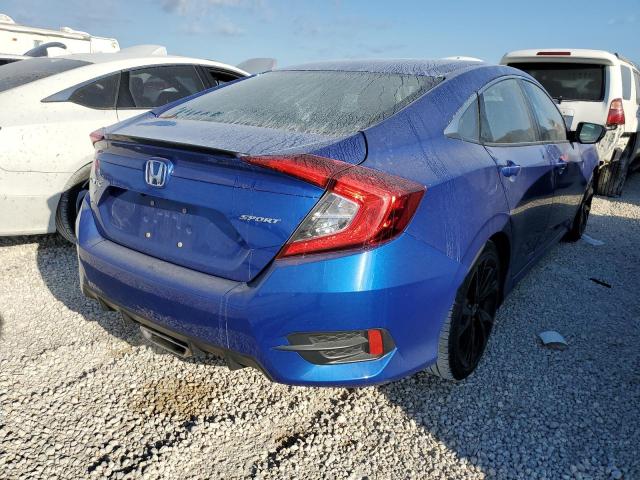 2HGFC2F84KH576667 - 2019 HONDA CIVIC SPOR BLUE photo 4